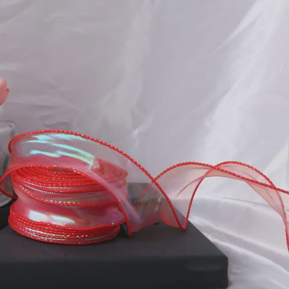 Luxe Chiffon & Organza Lint - Perfect voor Knutselen, Cadeauverpakking & Bruiloftsdecoratie