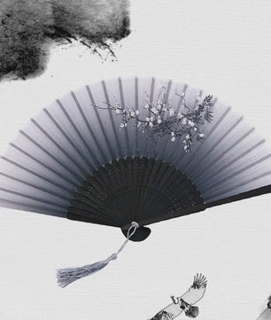 Elegante Chinese Vouwbare Handwaaier - Perfect voor Feest, Dans & Cosplay