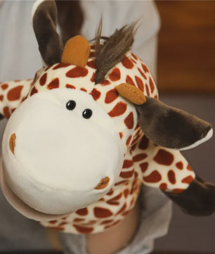 Zachte Pluche Handpoppen - Educatief Speelgoed voor Baby's en Kinderen (Diverse Dieren)