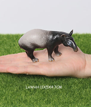 Realistische Dierenfiguren: Miereneter, Tapir, Schuifdiertje & Gordeldier - Educatief Speelgoed voor Kinderen