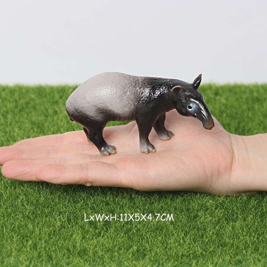 Realistische Dierenfiguren: Miereneter, Tapir, Schuifdiertje & Gordeldier - Educatief Speelgoed voor Kinderen