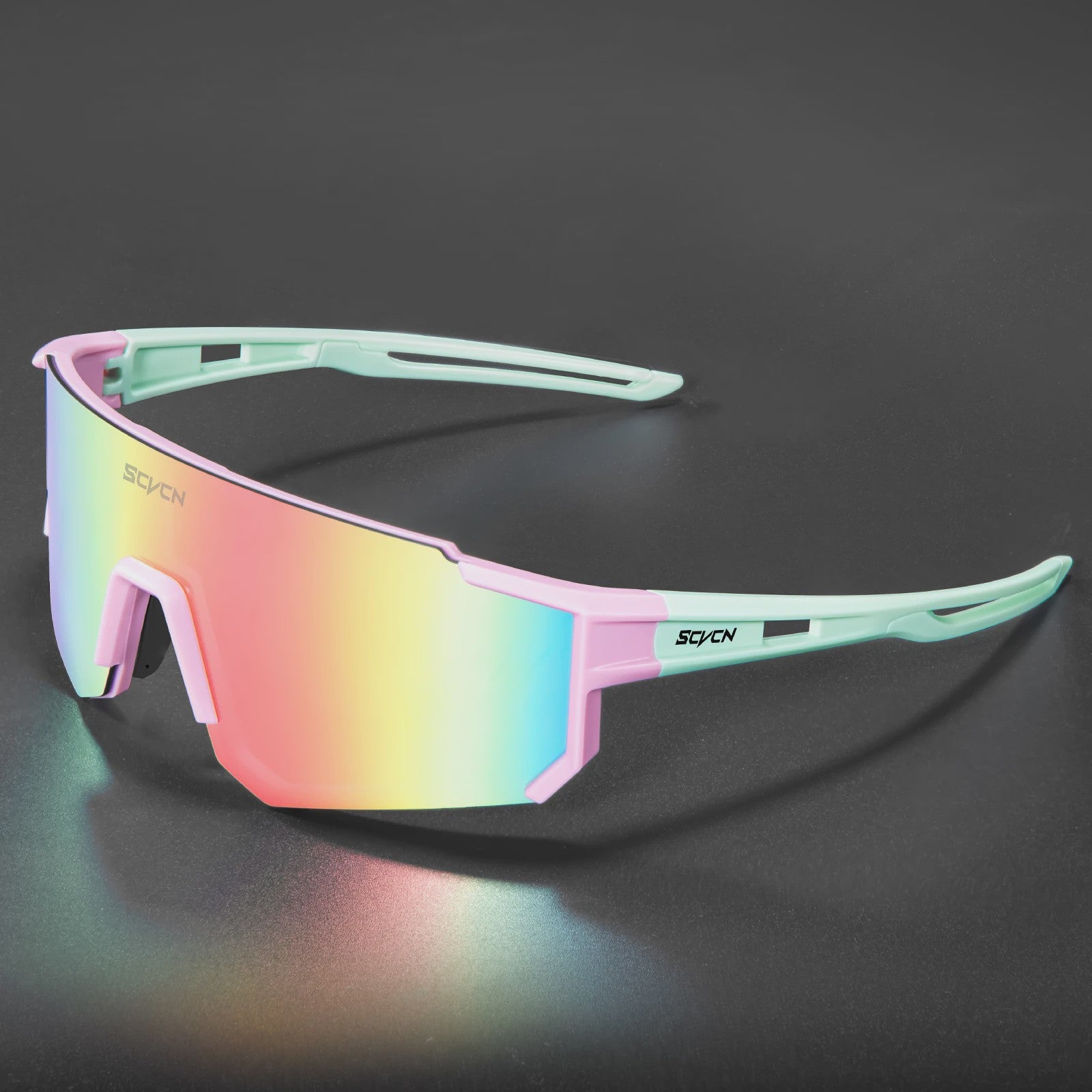 SCVCN Fietsbril Sport Zonnebril UV400 - Wielrennen, MTB, Outdoor