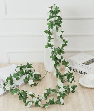 250cm Kunst Rozen Slier - Decoratieve Nepbloemen Slang voor Bruiloft, Huis & Tuin