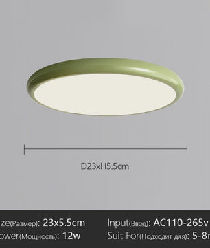 Moderne Scandinavische LED Plafondlamp - Stijlvol en Veelzijdig