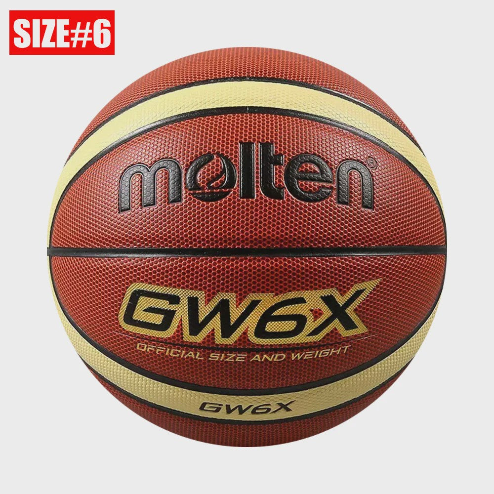 Molten BG3100 Basketbal: Officiële Maat 7, 6, 5 | PU Leer | Indoor & Outdoor Gebruik