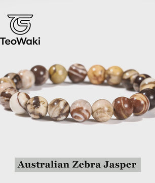 Natuurstenen Armbanden (4-10mm) - Amethist, Tijgeroog & meer - Unisex Reiki Healing