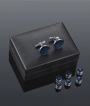 Set Manchetknopen en Tuxedo Studs voor Heren - Stijlvolle Accessoires voor Bruiloft en Feest