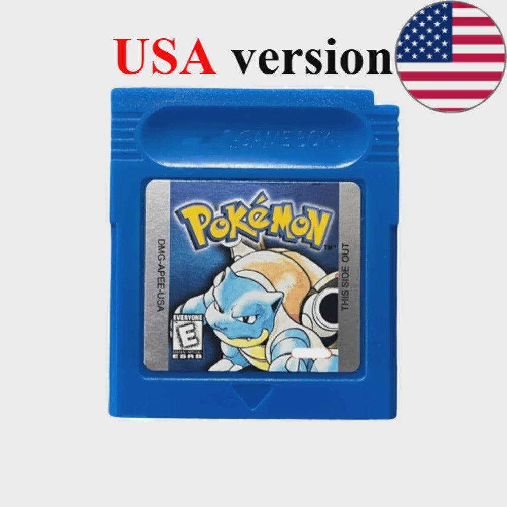 Pokemon Game Boy Color Cartridge - USA Versie (Diverse Stijlen)