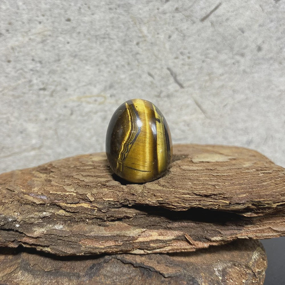 Natuurstenen Ei - Kleine Gepolijste Steen voor Meditatie, Stressverlichting & Decoratie