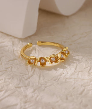 Luxe Gouden Ringen Set: Zirkonia & Boze Oog Design - Verstelbaar & Trendy