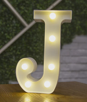 Decoratieve LED Letter & Cijfer Lampen - Creëer Sfeer met Warm Licht