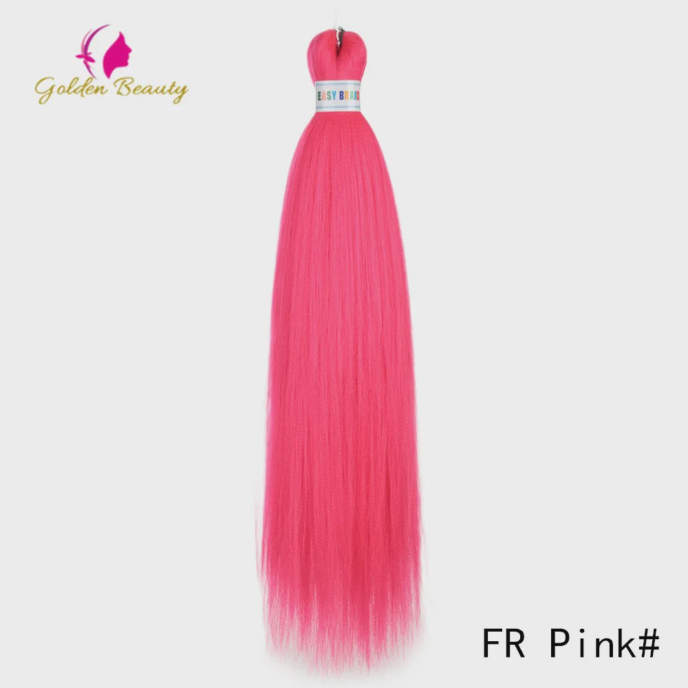 26 Inch Ombre Kleuren Vlechtsel Haar Synthetisch Pre-stretched Jumbo Braids Haar voor Cosplay & Pruiken