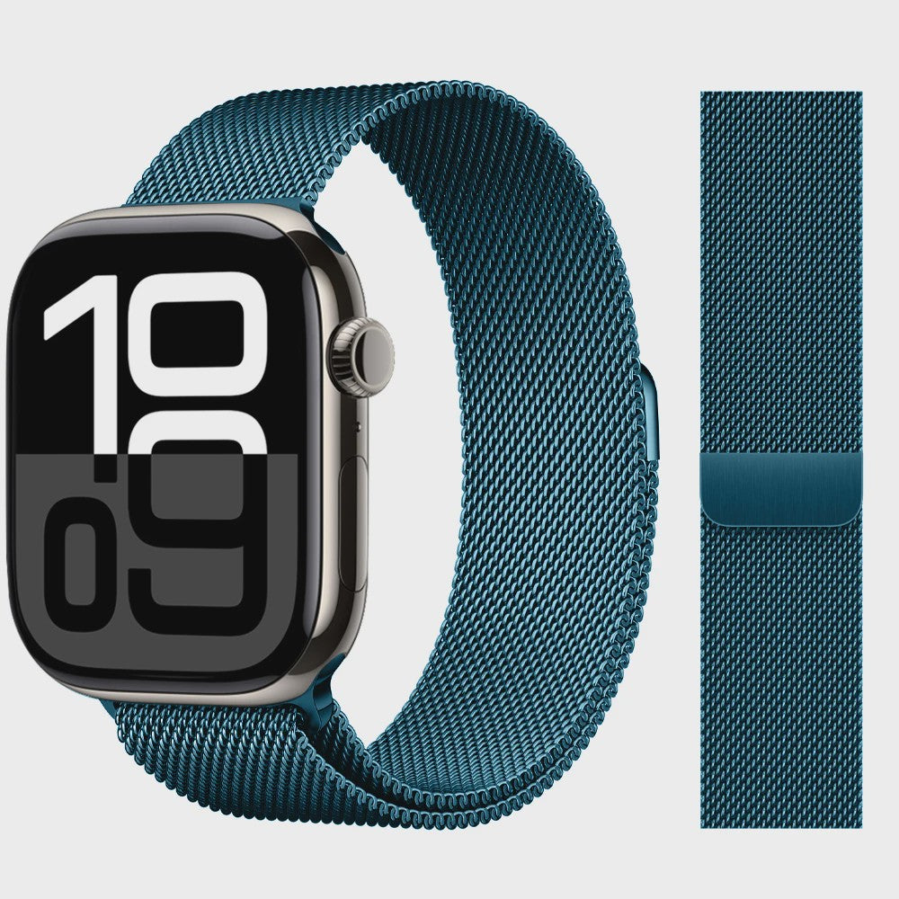 Milanese Loop Band voor Apple Watch - Premium Roestvrij Staal - Diverse Maten & Series