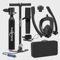 Draagbare Mini Duiktank met Full Face Snorkelmasker - 0.5L