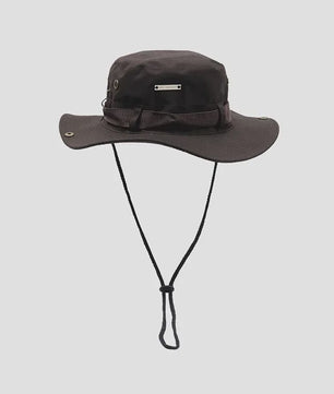 Heren Bucket Hat met Brede Rand - UV Bescherming voor Vissen, Wandelen & Outdoor