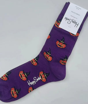 Happy Socks Heren Mid-tube Sokken - Pure Katoen, Klassiek Comfort - Maat 41-46