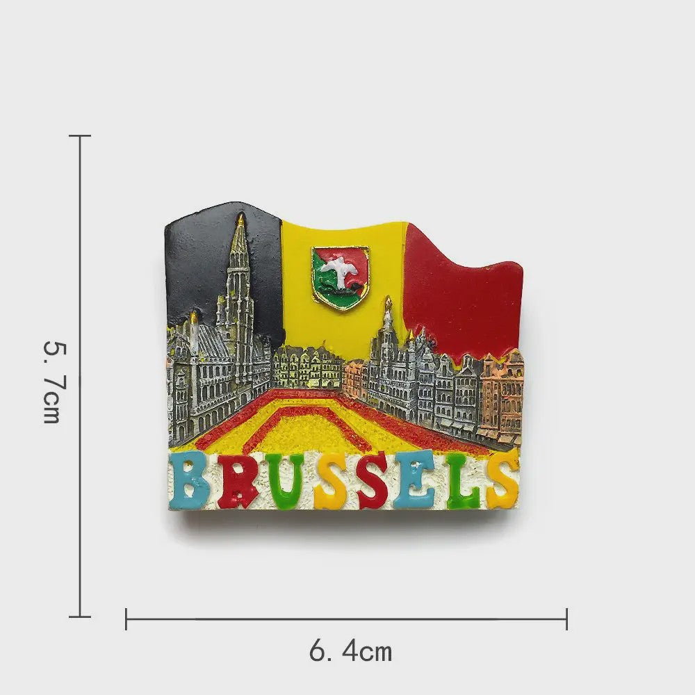 België Koelkastmagneet - Souvenir & Decoratie voor de Keuken
