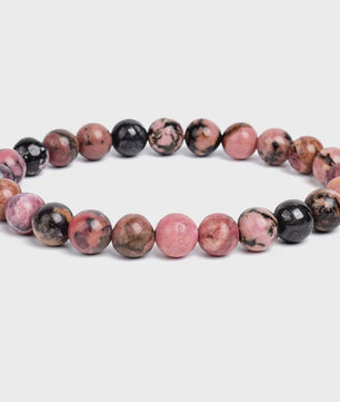 Natuurstenen Kralen Armband - Amethist, Aquamarijn, Jade & meer