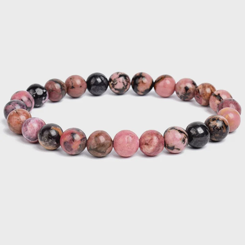 Natuurstenen Kralen Armband - Amethist, Aquamarijn, Jade & meer