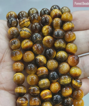 Natuurstenen Kralen Mix: Tijgeroog, Amazoniet, Agate, Kwarts & Lava - DIY Sieraden Maken