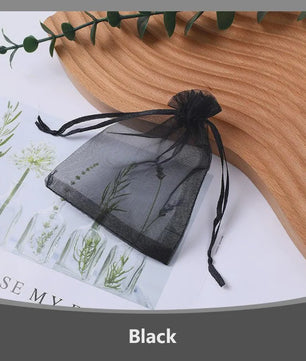 100x Organza Zakjes - Cadeau, Sieraden & Feest - Diverse Maten & Kleuren