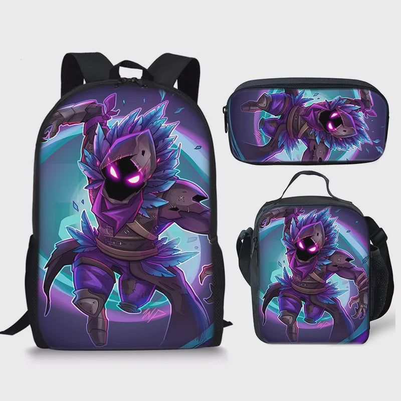 Fortnite Schooltas Set: Rugzak, Pennenhouder & Lunchtas voor Kinderen