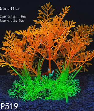 Kunstplanten Aquarium Set - Levendige Decoratie voor Vissenkom en Waterplanten
