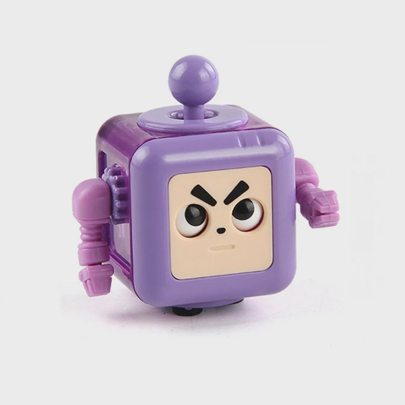Fidget Cube & Dodecahedron: 6/12 Zijden Stressverlichter & Sensorisch Speelgoed