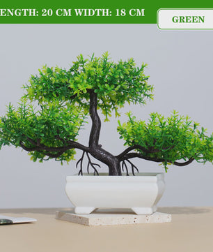 Kunst Bonsai Boom Potted Plant - Decoratieve Kunstplant voor Huis & Kantoor