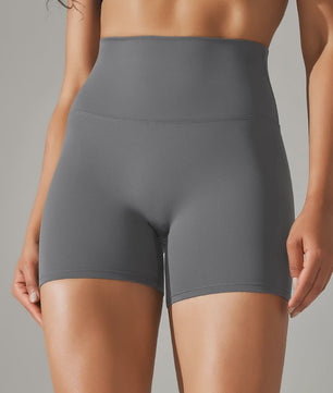 Dames Sportshorts Hoge Taille Squat Proof - Sneldrogend voor Yoga, Fitness & Fietsen