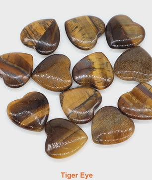 Natuurlijke Hartvormige Kristalstenen (20mm) - Amethist, Edelsteen voor DIY & Decoratie