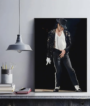 Iconische Michael Jackson Poster - Retro Muziek Kunst Decoratie