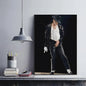 Iconische Michael Jackson Poster - Retro Muziek Kunst Decoratie