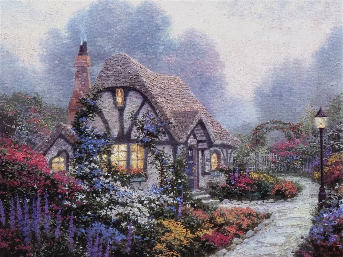 500 Stukjes Puzzel: Prachtige Landschap & Olieverf Kunst - Ontspanning voor Volwassenen & Familie