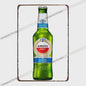 Vintage Bier Metalen Wanddecoratie - Retro Poster voor Bar, Pub & Man Cave (20x30cm)