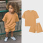 Zomer Set Kinderen: T-shirt met Korte Broek - Jongens & Meisjes Sportkleding Outfit