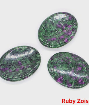 7 Chakra Kristallen Worry Stones - Ovalen Massage & Meditatie Edelstenen (35x45mm)