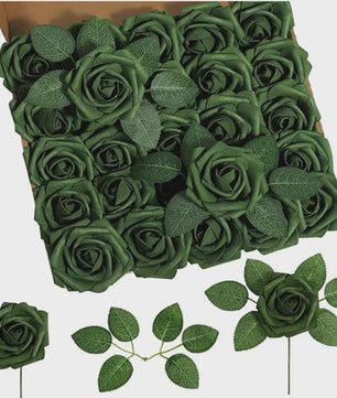 Kunst Rozen Foam - Set van 10 tot 100 Stuks - Decoratie Bruiloft, Feest & Cadeau