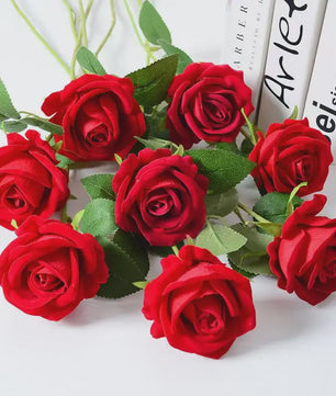 Kunst Rozen Takken - Realistische Kunstbloemen voor Bruiloft & Decoratie (1, 5, 10, 20 stuks)