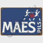 Vintage Metalen Bord - Decoratieve Wanddecoratie voor Pub, Keuken, Bar & Man Cave