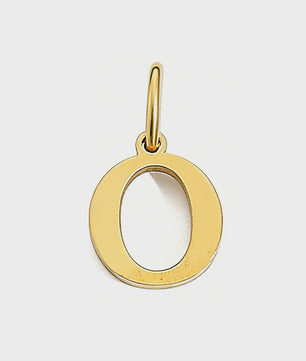 Gouden Initiaal Bedel - Roestvrij Staal - DIY Ketting Bedeltje A-Z
