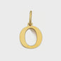 Gouden Initiaal Bedel - Roestvrij Staal - DIY Ketting Bedeltje A-Z