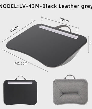 Multifunctioneel Laptop Bureau met Kussen en Schuimdeeltjes - Comfortabel Werken