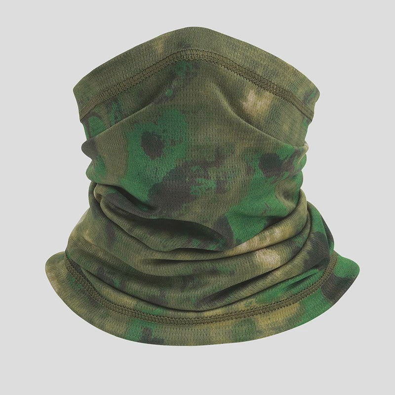 Veelzijdige Camouflage Nekwarmer & Buff - Ademend & UV Beschermend voor Outdoor Sport