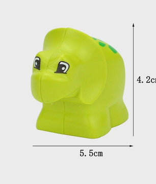 Grote Bouwstenen Dierenpark & Boerderij Figuren - Compatibel met Duplo