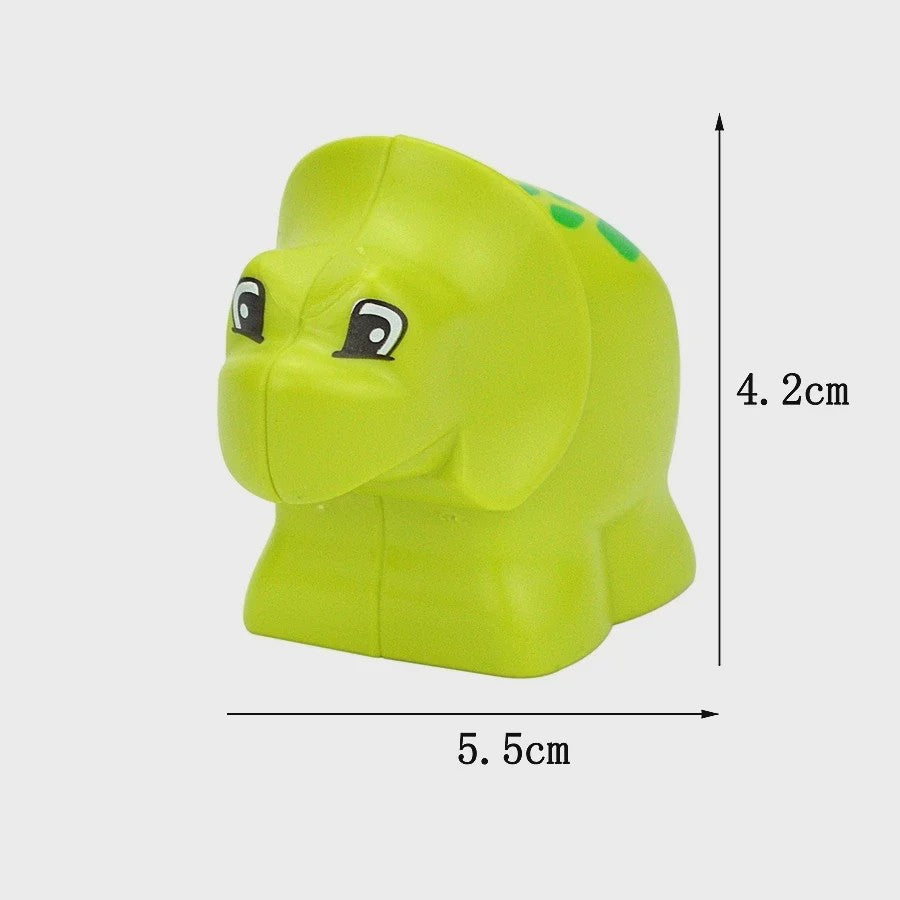 Grote Bouwstenen Dierenpark & Boerderij Figuren - Compatibel met Duplo