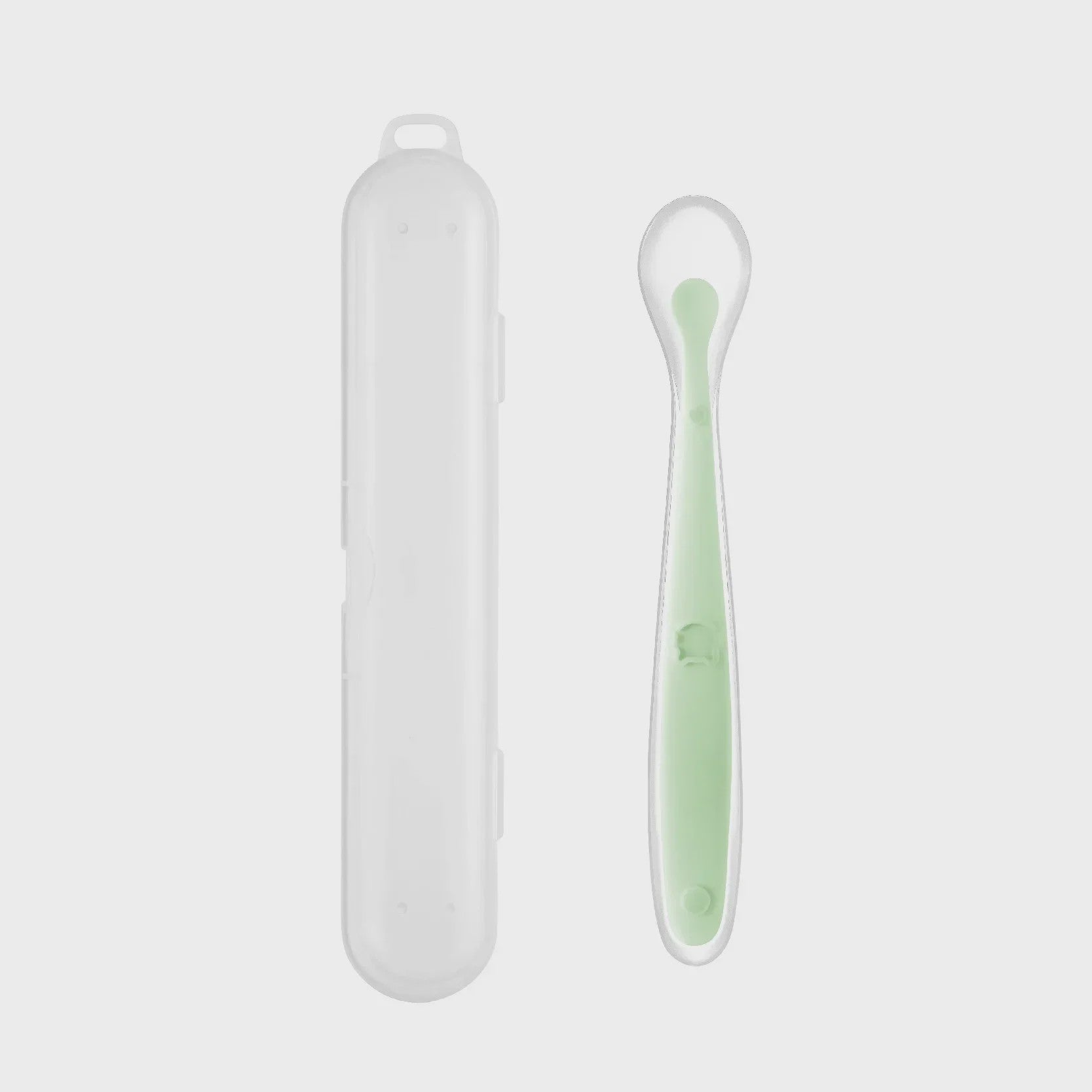 Zachte Siliconen Baby Lepel - Ideaal voor Voedingstraining en Eerste Hapjes