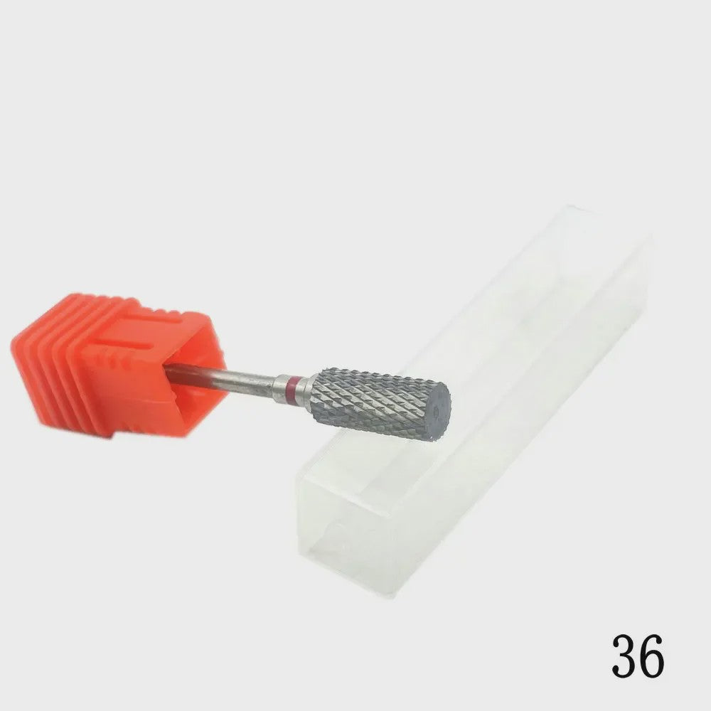 Professionele Tungsten Carbide Nagelboor Bits Set - 33 Stijlen voor Manicure & Pedicure