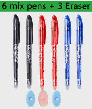 Set van 25 Kawaii Uitwisbare Gelpennen - Vloeiend Schrijven en Wissen voor School & Kantoor