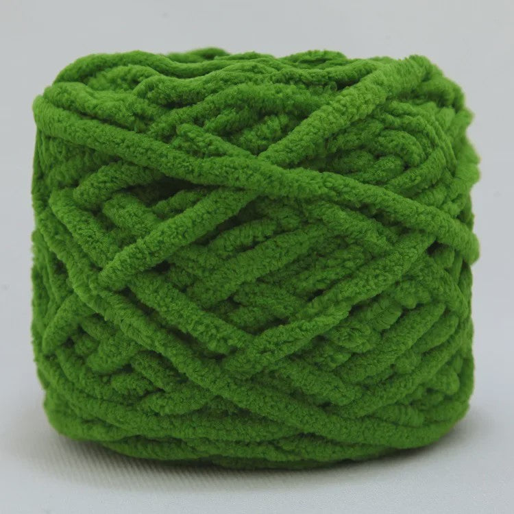 Chenille Garen 100g/bol - Super Zacht Dik Wol Garen voor Handbreien, DIY Sjaals & Projecten